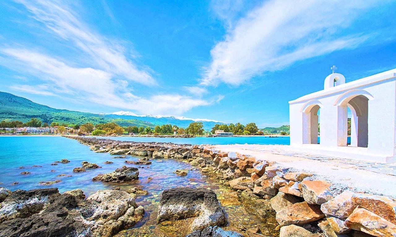 Cretan Sunset Villa Heated Pool Dhrámia Zewnętrze zdjęcie