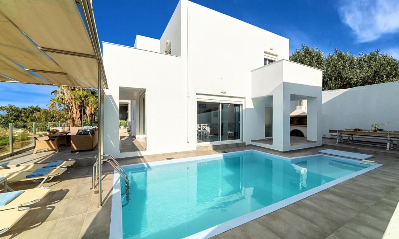 Cretan Sunset Villa Heated Pool Dhrámia Zewnętrze zdjęcie