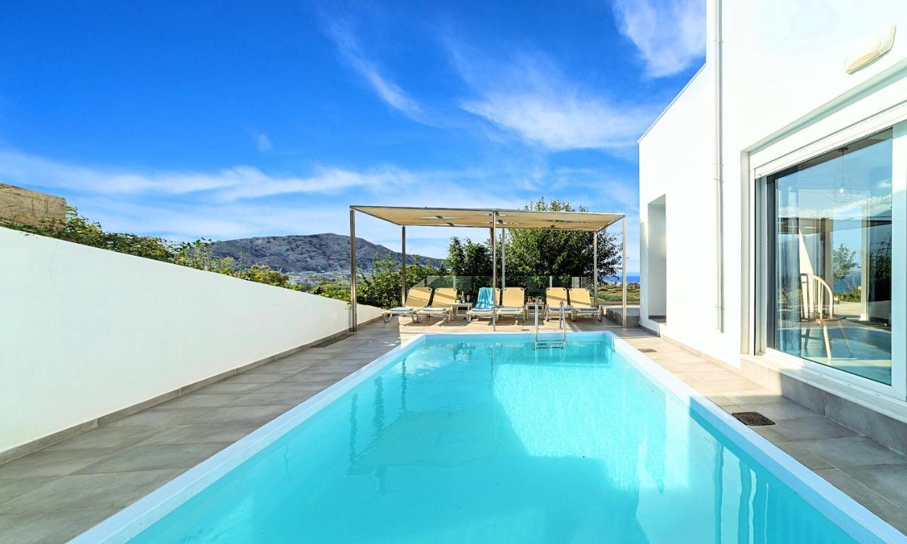 Cretan Sunset Villa Heated Pool Dhrámia Zewnętrze zdjęcie