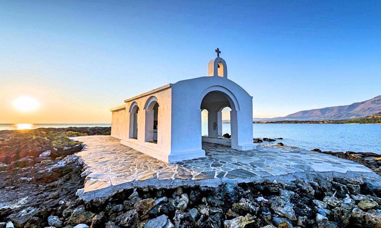 Cretan Sunset Villa Heated Pool Dhrámia Zewnętrze zdjęcie