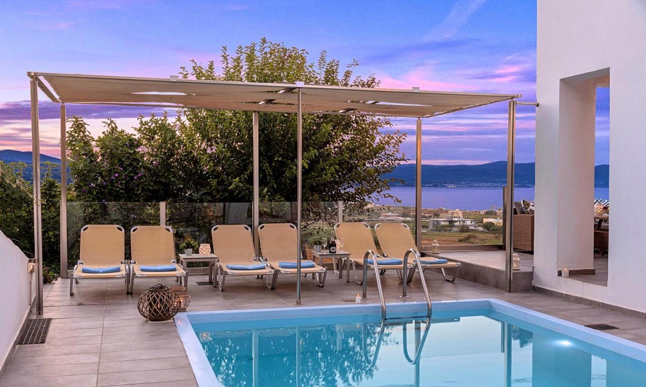 Cretan Sunset Villa Heated Pool Dhrámia Zewnętrze zdjęcie